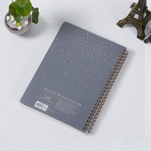 Spiral Bound PVC Planner Journal Notebook With Offset Printing Organizer
