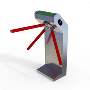 Weatherproof 1.5mm Pedestrian Tripod Turnstile Gate Bi-Directional