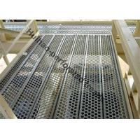 China 5 Depth Round Hole Metal Grtp Strut Grating Panel For Anti Skid Walkway for sale