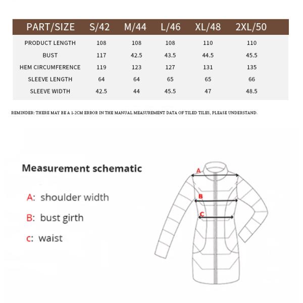 Newest Design Top Quality FODARLLOY Ladies New Fashion clothes cotton winter warm long Winter Women down coat