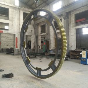 Wholesale Customizable Teeth Steel Big Ring Gear With Rust Proof Surface from china suppliers