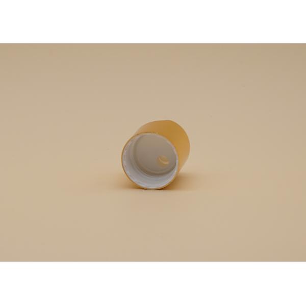 Screw Type Disc Top Closure Plastic PP Cap Inner Embossed Logo Color Coating