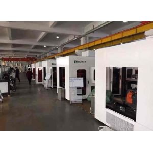 White Laminated Non Woven Box Bag Making Machine With Handle