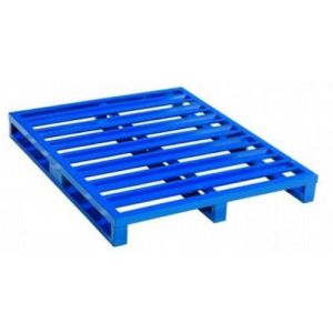 Wholesale OEM Galvanized Stackable Steel Pallets 2 Entery Way Fire Resistance from china suppliers