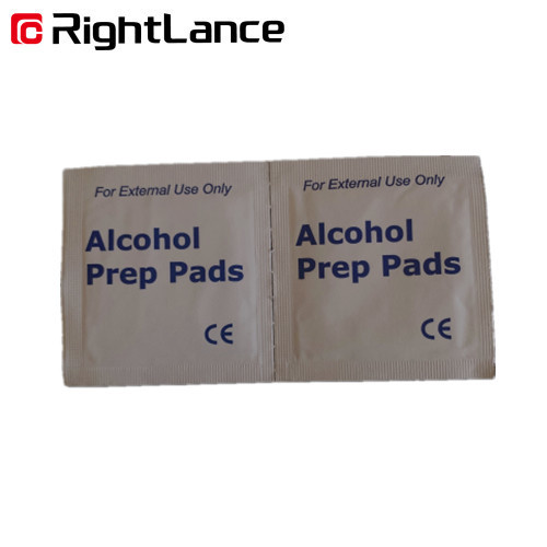 Quality Unisex 3CM 6CM Alcohol Cotton Pads Alcohol Prep Pads Medium for sale