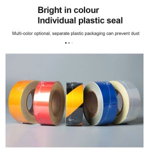 PVC Arrow Polyester Band Red White Yellow Conspicuity Marking Reflective Tape