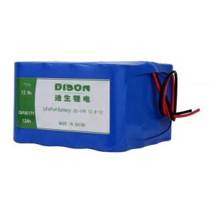 18650 LiFePo4 Lithium Battery Pack 12.8V 12Ah For Solar Energy Storage Street