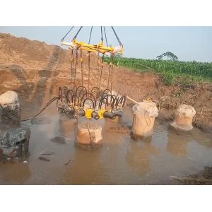 KP380A Round Hydraulic Pile Breaker Construction Equipment
