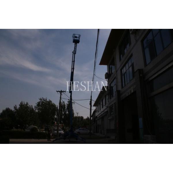 Towable Cherry Picker Spider Lift Trailer Articulated For Aerial Work