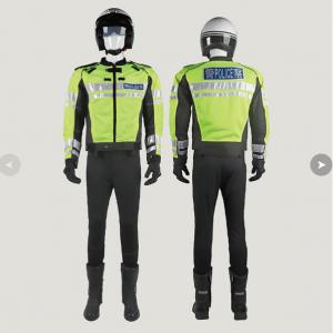 China Reflective Jacket Police Hi Vis Vest Outdoor Traffic Police Cycling Uniform Suit Winter Style on sale