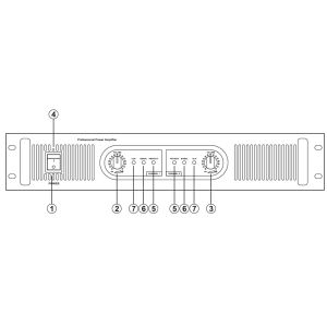 NWS Conference System Audio Power Amplifier OEM