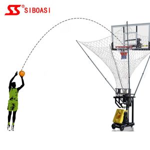 SIBOASI Automatic Basketball Return Machine , AC 110V Basketball Gun Machine