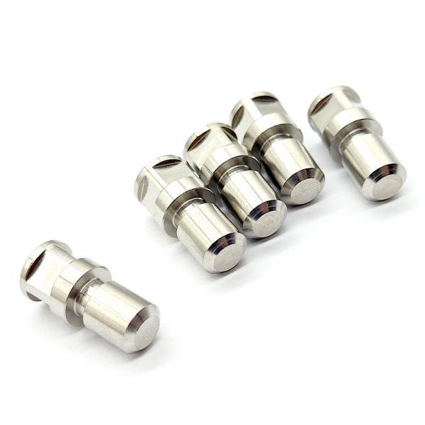 Quality Custom CNC Machined Nickel-Plated Hex Flange Threaded Inserts for sale