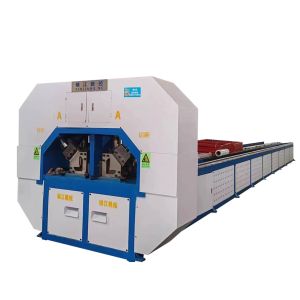 2500kg Electric Square Pipe Punching Machine With Safety Guard PLC Control
