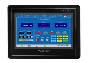 TFT LCD 7 Touch Screen Industrial HMI Touch Panel With Audio Input / Output
