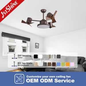 60w Household Electric Ceiling Light With Fans In Chandelier Designer