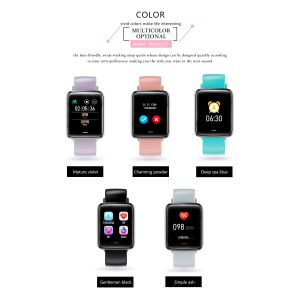 Hazel Full Heart Rate Smartwatch Touch Screen Smart Watch H19D Dynamic 1.3 Inch