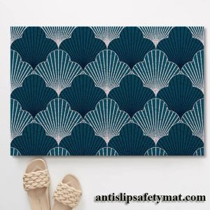 38CM*58CM Printed Non Slip Door Mat Indoor Remove Moisture Foam Door Mat