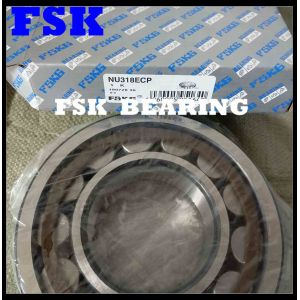 China High Speed NU 317 ECP , NU 318 ECP Cylindrical Roller Bearing Motor Bearing on sale