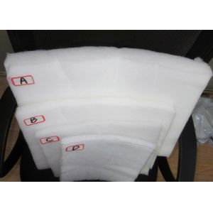 80Gsm - 800Gsm Dust Filter Cloth Fireproof Thermal Bonded Polyester Wadding