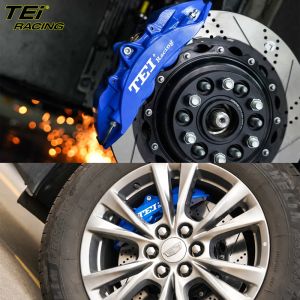 Front Big Brake Kit 4 Piston Caliper With 355x28mm Rotor BBK Auto Brake System