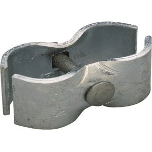 Wholesale Chain Link Fence Panels Clamp Set 1-3/8&quot; /35MM/1.375&quot; HDG construction fence from china suppliers