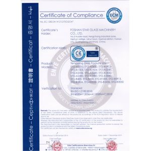 CE Certified Glass Edging Machine for Made-in- Glass Chamfering Grinding