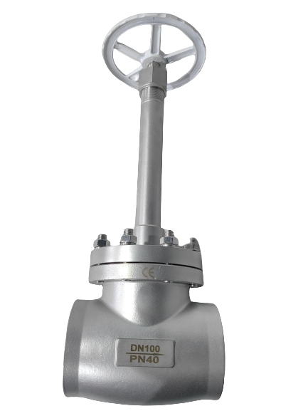 Handwheel Operation Cryogenic Long Shaft Globe Valve(stainless steel nut) Made In China