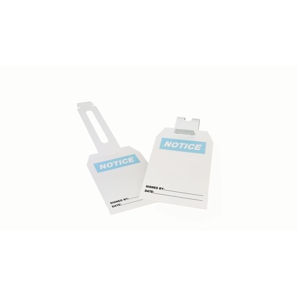 Industrial Plastic Safety Tag with Customized Logo