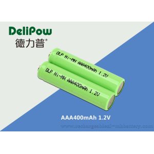 High Efficiency Nimh Rechargeable Batteries Aaa , 400mAh Rechargeable Batteries