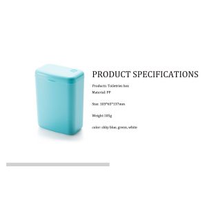 PP travel toiletries box fashion design