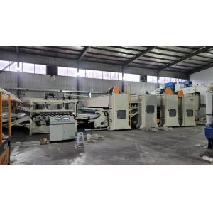 3D Geotxtile Nonwoven Fabric Making Machine 1200gsm PP Staple Fiber