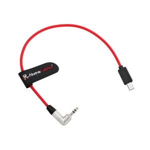 Wholesale Alvin's Cables Tentacle Timecode Cable for Sony FX3| FX30| A7S3| A1 Camera, Ultra-Soft 3.5mm TRS to Micro USB Timecode Cable for Tentacle SYNC E 35cm| from china suppliers