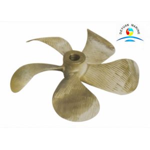 Marine Outboard Ship Propulsion Systems 4 Blade Fixed Pitch Propeller