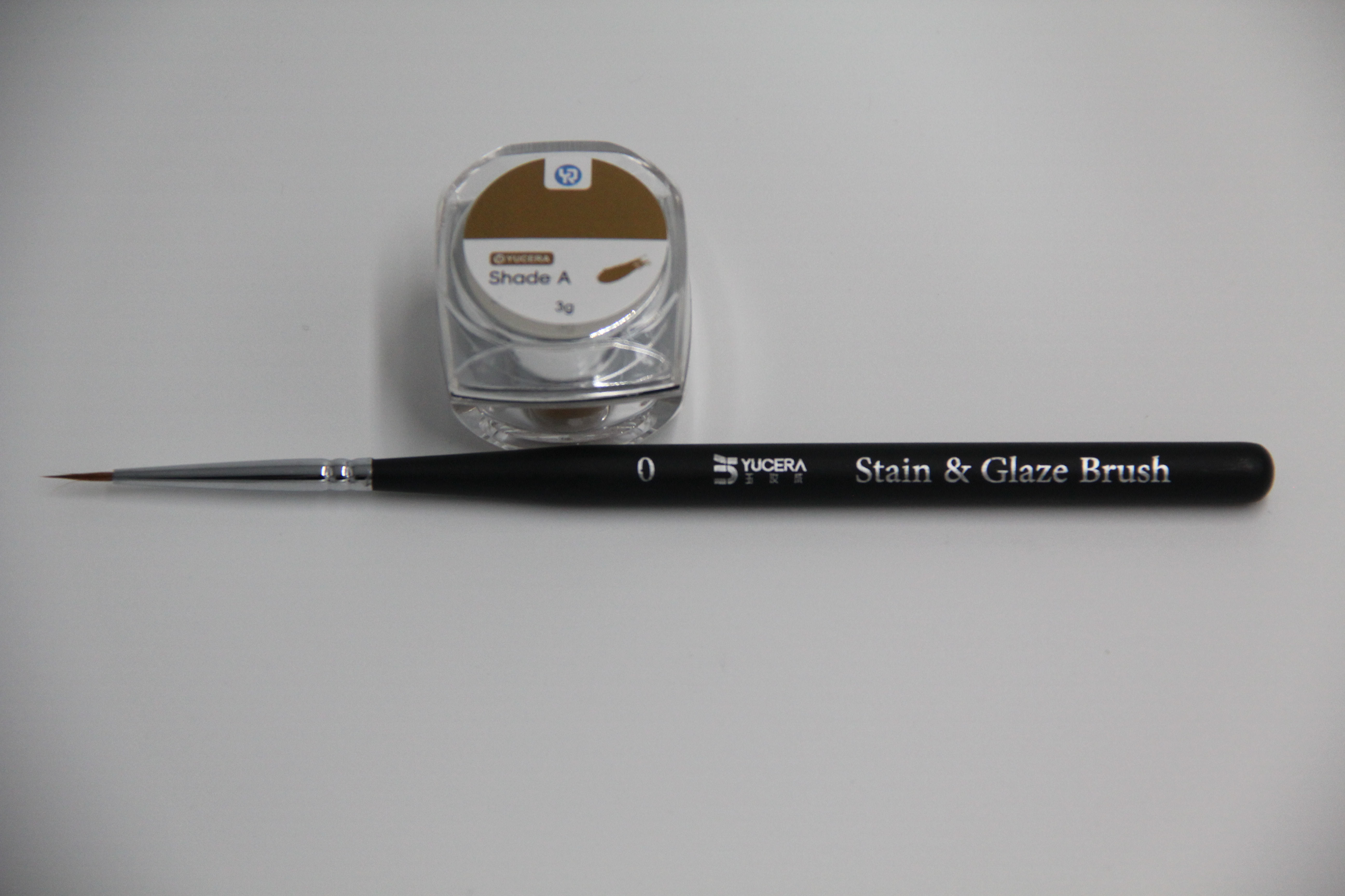 Yucera Dental Lab Essentials18-Color Ceramic Zirconia Staining & Glazing Kit for