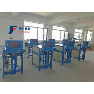 Durable Cement Bag Packing Machine , Automatic Weighing And Packing Machine