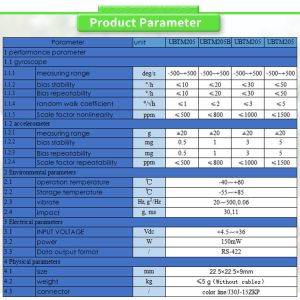 Stable Attitude UBTM205Y UNIVO Antenna with ODM Customized Gyro FOG Navigation