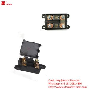 32V Bolt Fuse Manual Reset Auto Spare Parts With 30A-500A Holding Curre