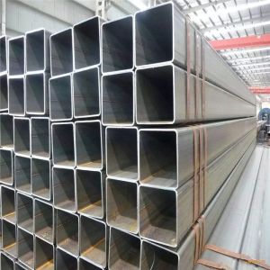 Welded 75x75 Tube Structural Rectangular Pipe Carbon Square Iron 50x50 Square
