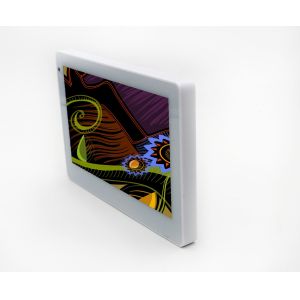 Meeting Room Booking 7 Inch Android Touch Wall Mount Tablet With 3 Color LED