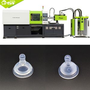 Silicon Feeding Nipple Automatic Injection Moulding Machine 165g Shot Volume