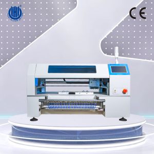 Desktop 4 Heads Pick And Place Machine CHM-T530P4 With Auto Rails 30 Tape Reel