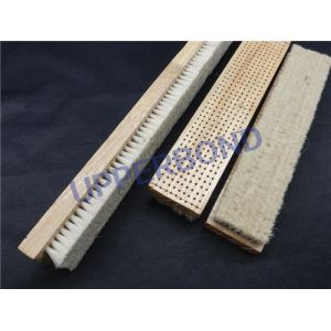Hinge Lid Packer HLP2 Packing Machine Parts Wooden Bristles Brush Customize