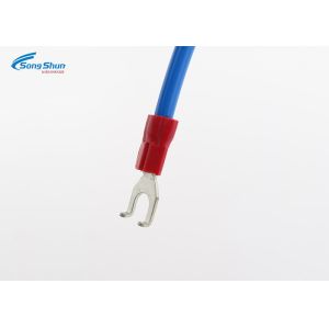 Bare Copper Wire Harness Assembly M5 Spade Terminals 4.8 X 0.51 Terminals