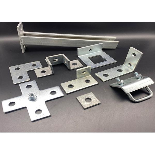 Custom Different Shape HDG Channel Fitting Brackets
