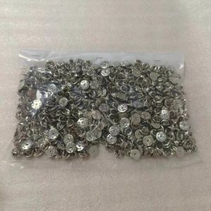 Silver Metal Clutch Back Pin Butterfly Clutch Tie Tacks For Craft Making