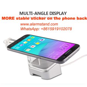 COMER anti-lost alarm locking bracket for mobile phone exhibition stores holders