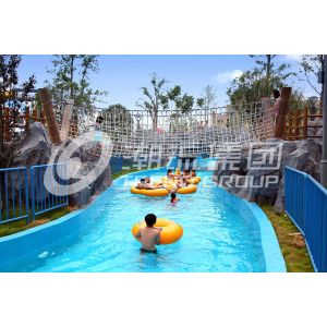 Strong Large Water Park Lazy River / Galvanized Carbon Steel Supporting
