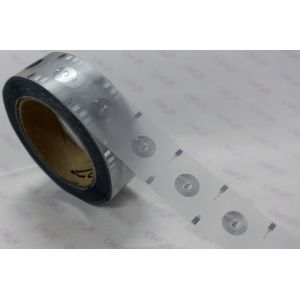 Smart NFC RFID Dry Inlay , Round Library Smart Card Inlay 25mm Diameter