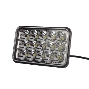 45w LED Square Fog Light with Flood /Spot /combo Beam, 5 inch LED Vehicle work